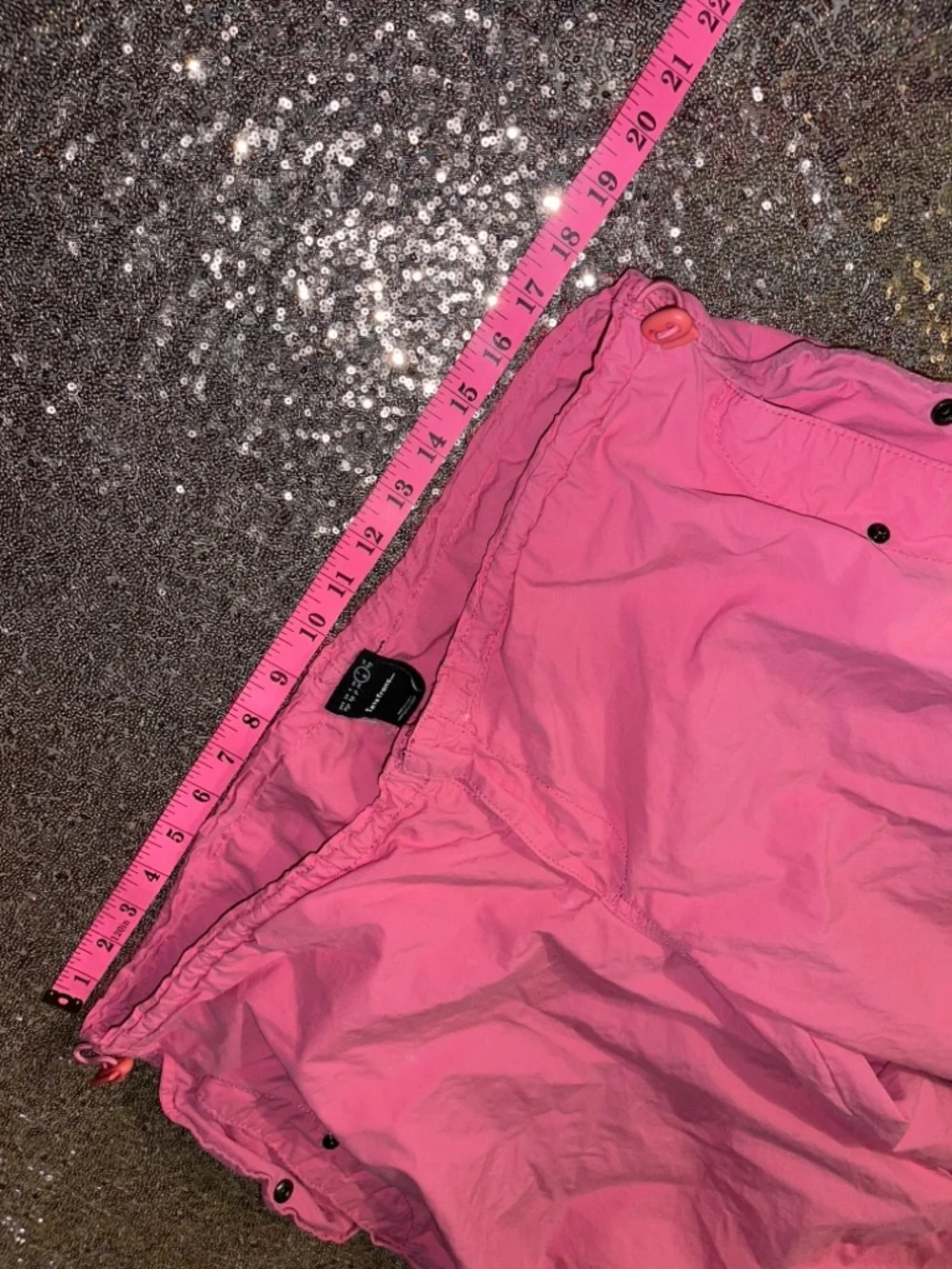 Bubblegum Pink Cargo-Style Jogger Pants - Picture 4 of 6